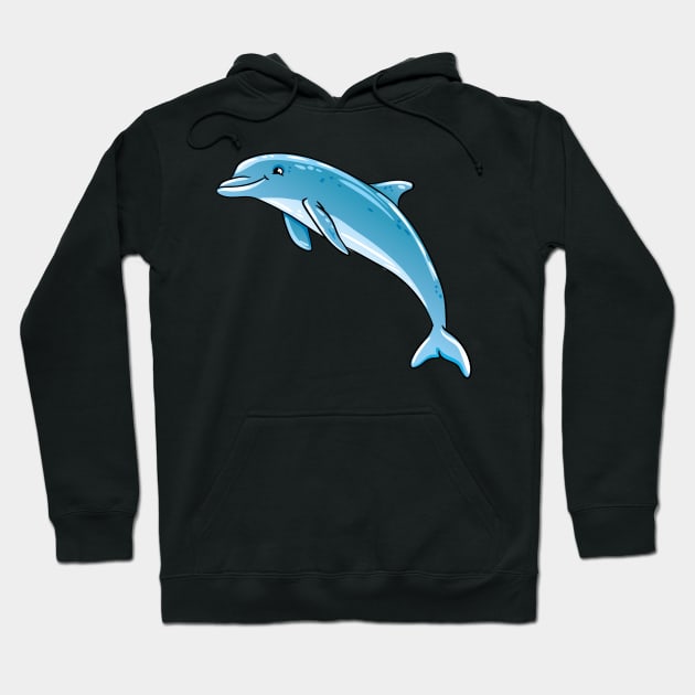 Dolphin Hoodie by LetsBeginDesigns